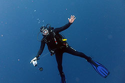 karl diving